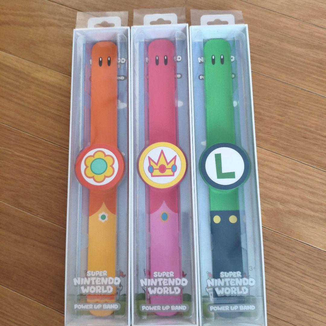 USJ　ニンテンドーワールド　スーパーマリオ パワーアップバンド 3本セット