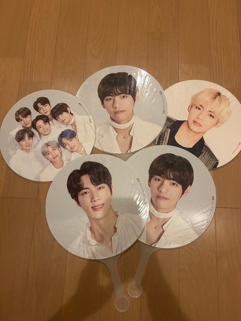 BTS うちわ 5種セット バラ売り可