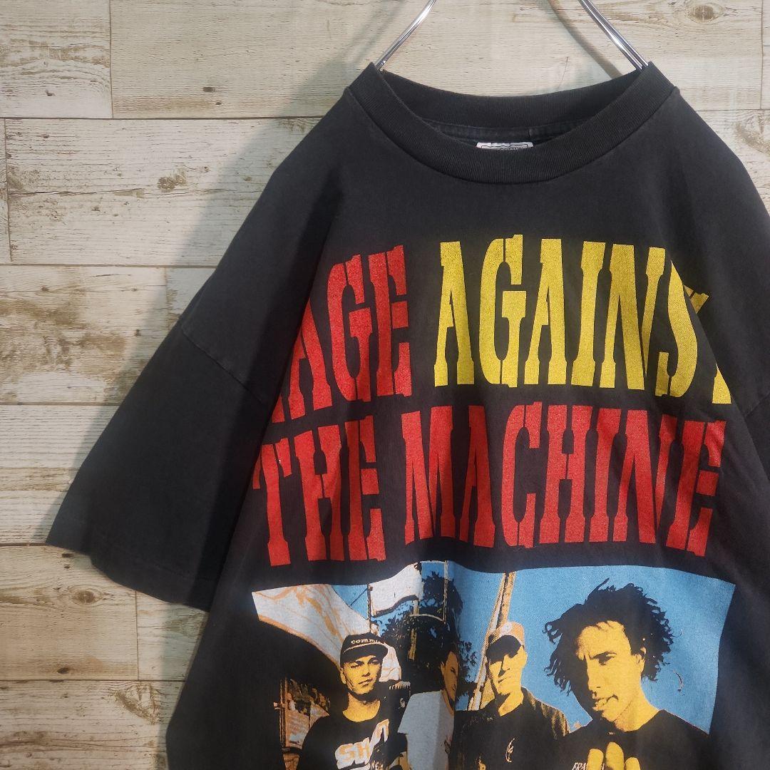 レイジアゲインストザマシーン バンドTシャツ 黒 XL