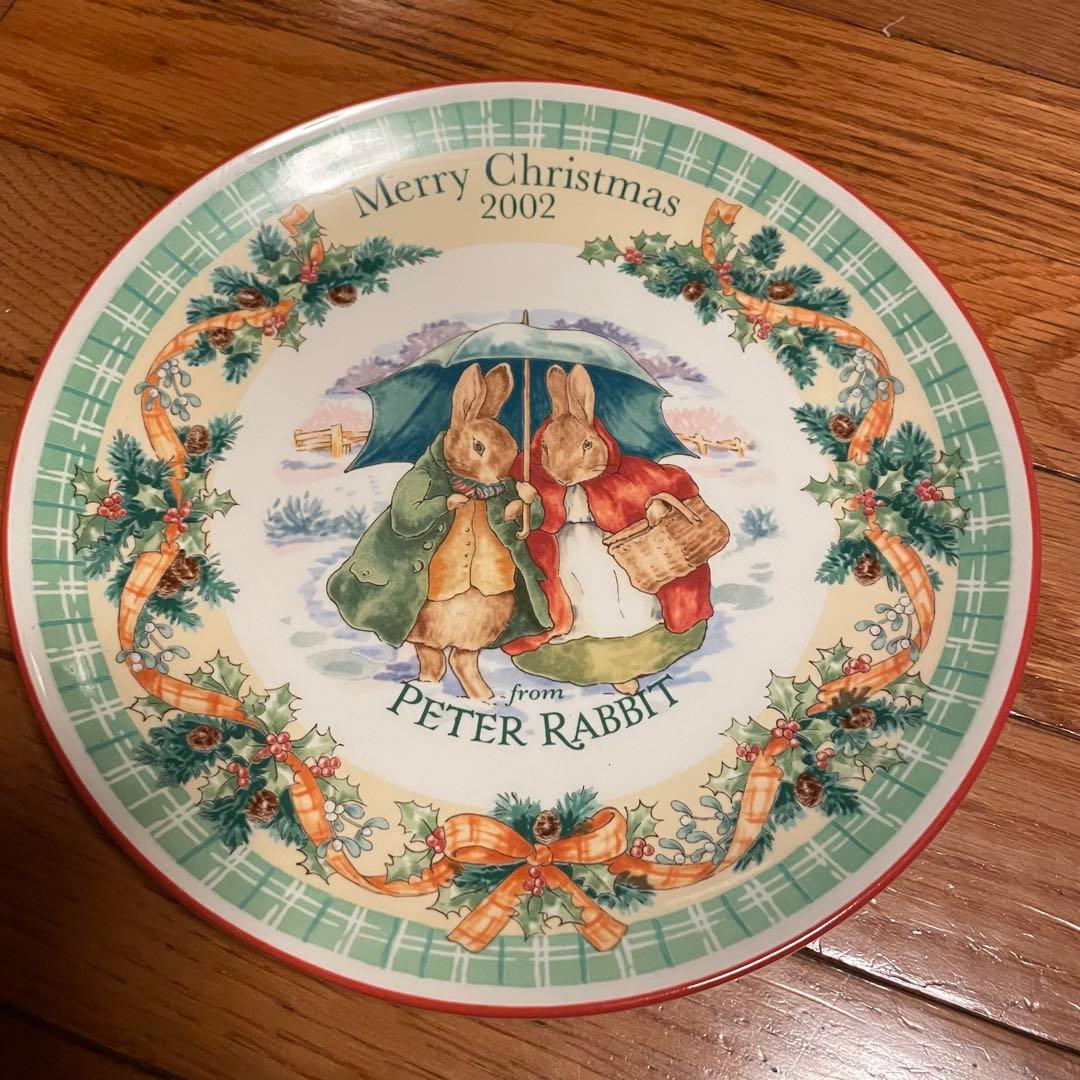ピーターラビット  メモリアルプレート 4枚セット(^^)