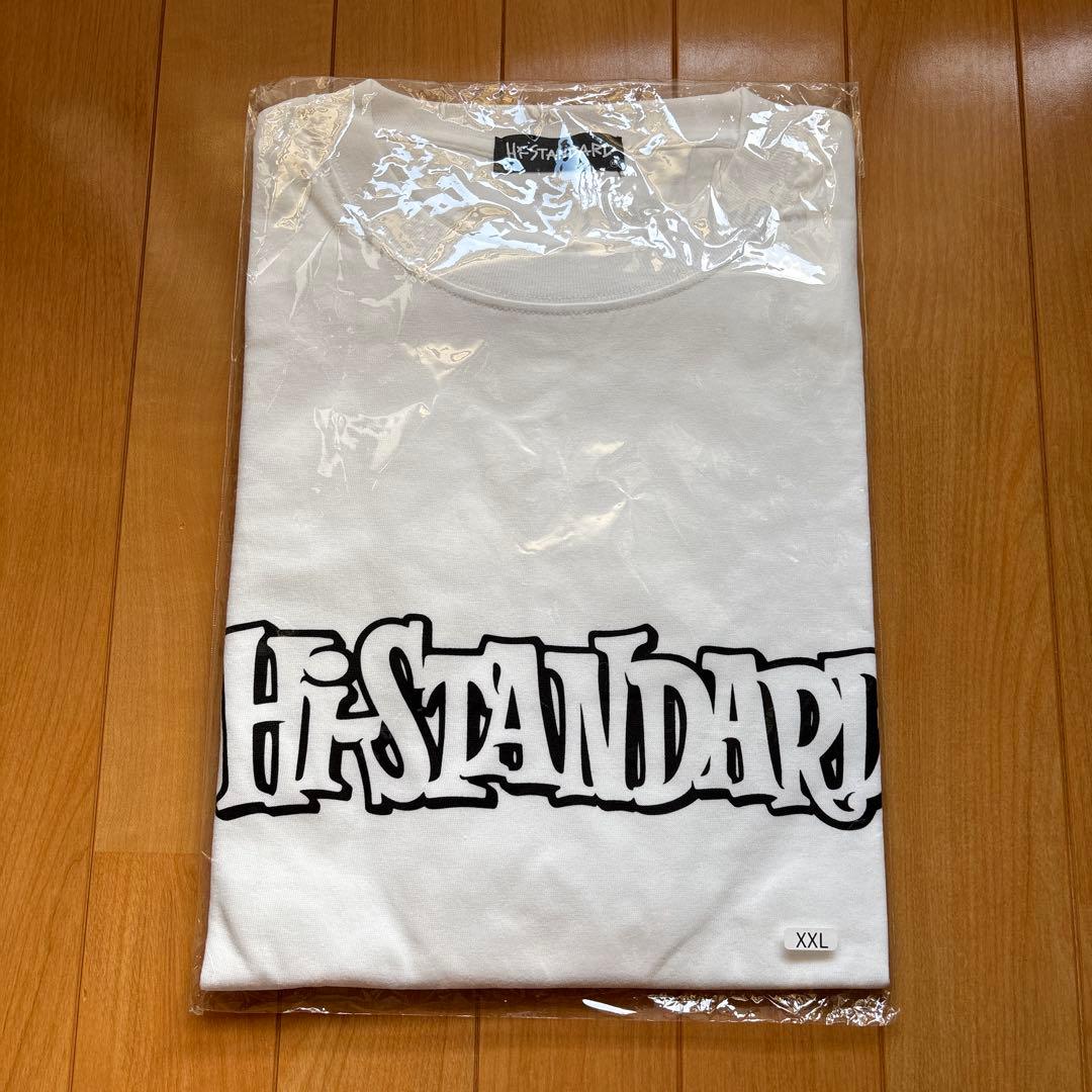 HI-STANDARD ホワイト Tシャツ XXL