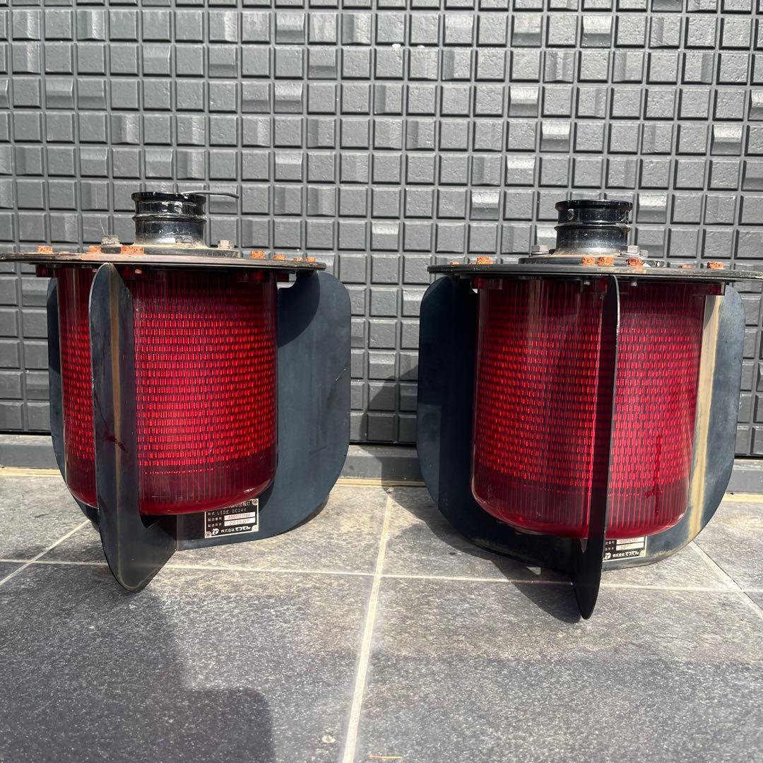 【てつでん】360度型踏切警報灯 2個セット 信楽鉄道