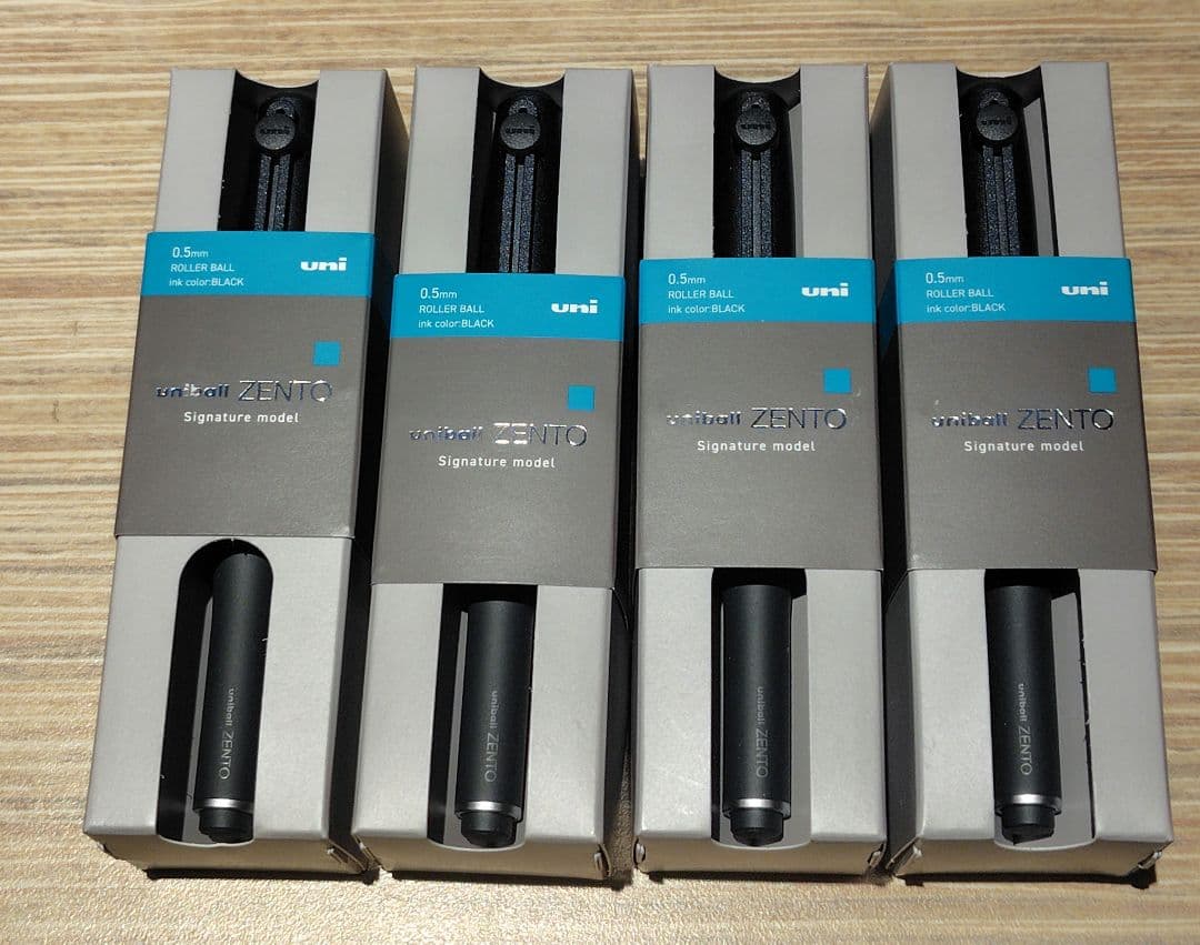 【ponさん専用】ユニボールゼント　シグニチャーモデル　ブラック　5本セット