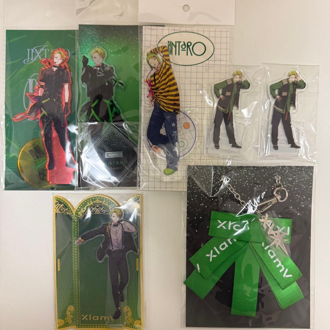 ビバレン XlamV ジンタロウ アクスタ リボンチャーム 新品未開封