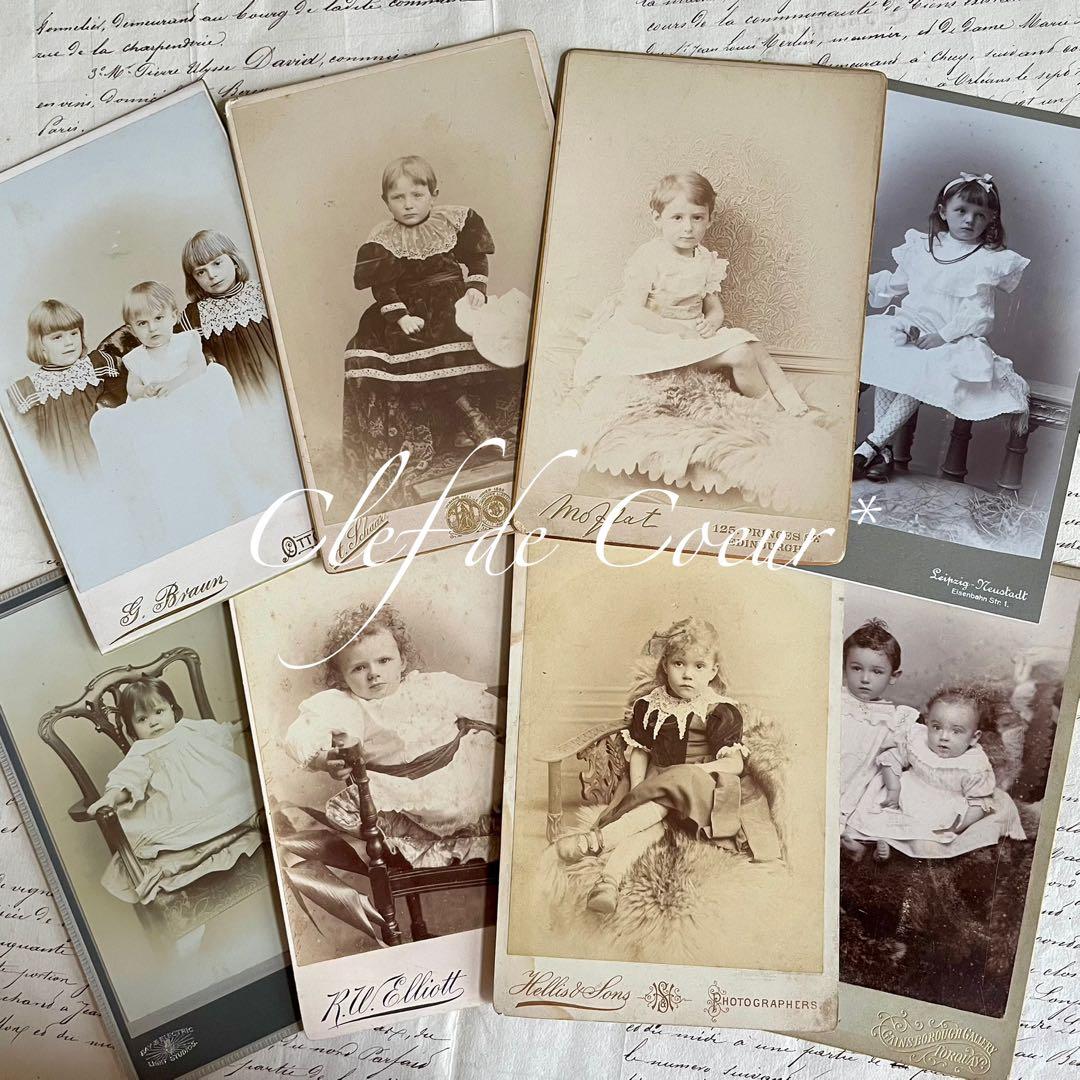 0425i アンティーク カルトキャビネ キャビネットフォト イギリス ドイツ