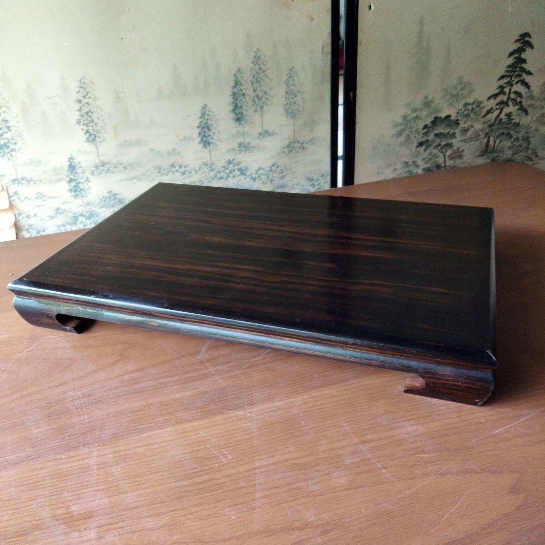 ★美品★黒檀花台★