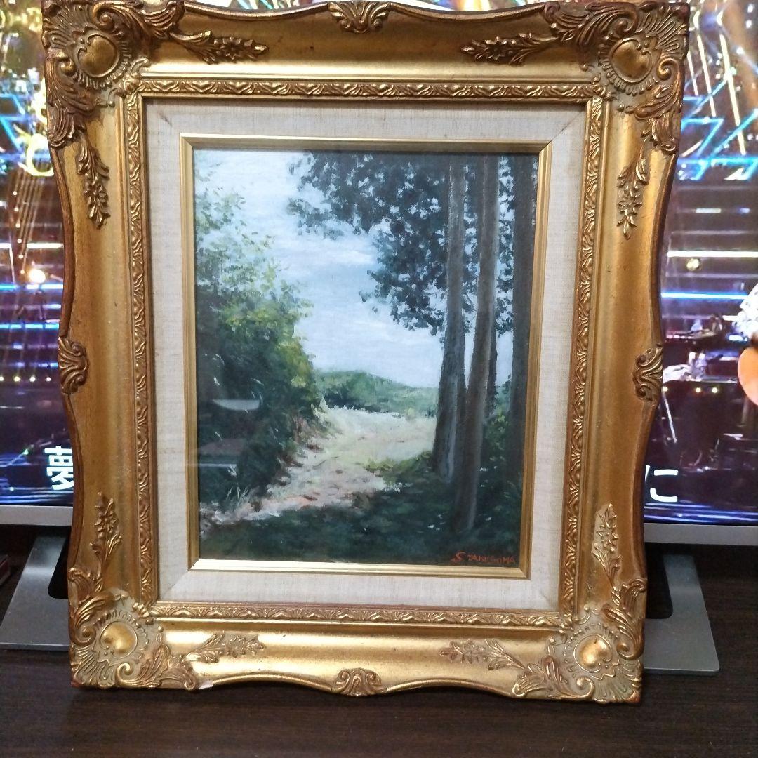 油彩画 油絵 風景画・S.TAKUSHIMA