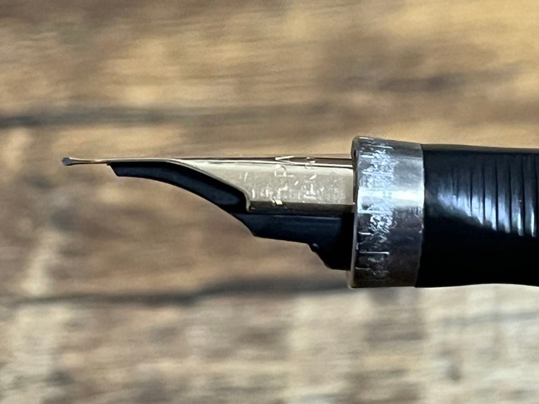 パーカー 75 シズレ スターリングシルバー 天冠フラットトップ XF 万年筆