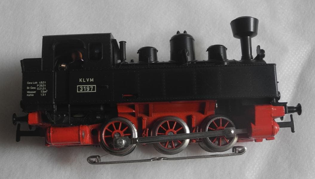 メルクリン HOゲージ 蒸気機関車 KLVM BR 3197 ドイツ製 完動品