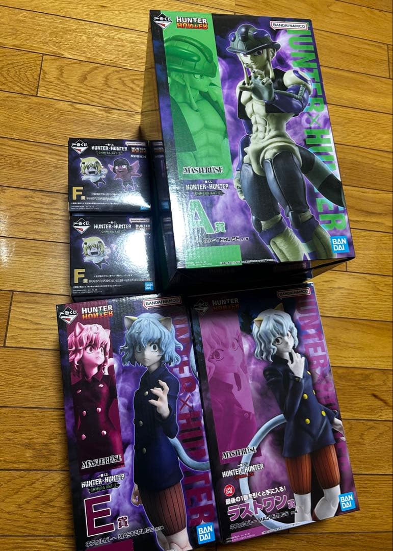 一番くじ　ハンターハンター　A賞C賞F賞　ラストワン