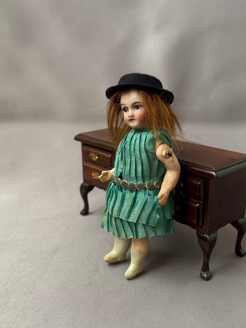 アンティーク Unis France ビスクドール ミニョネット フランス