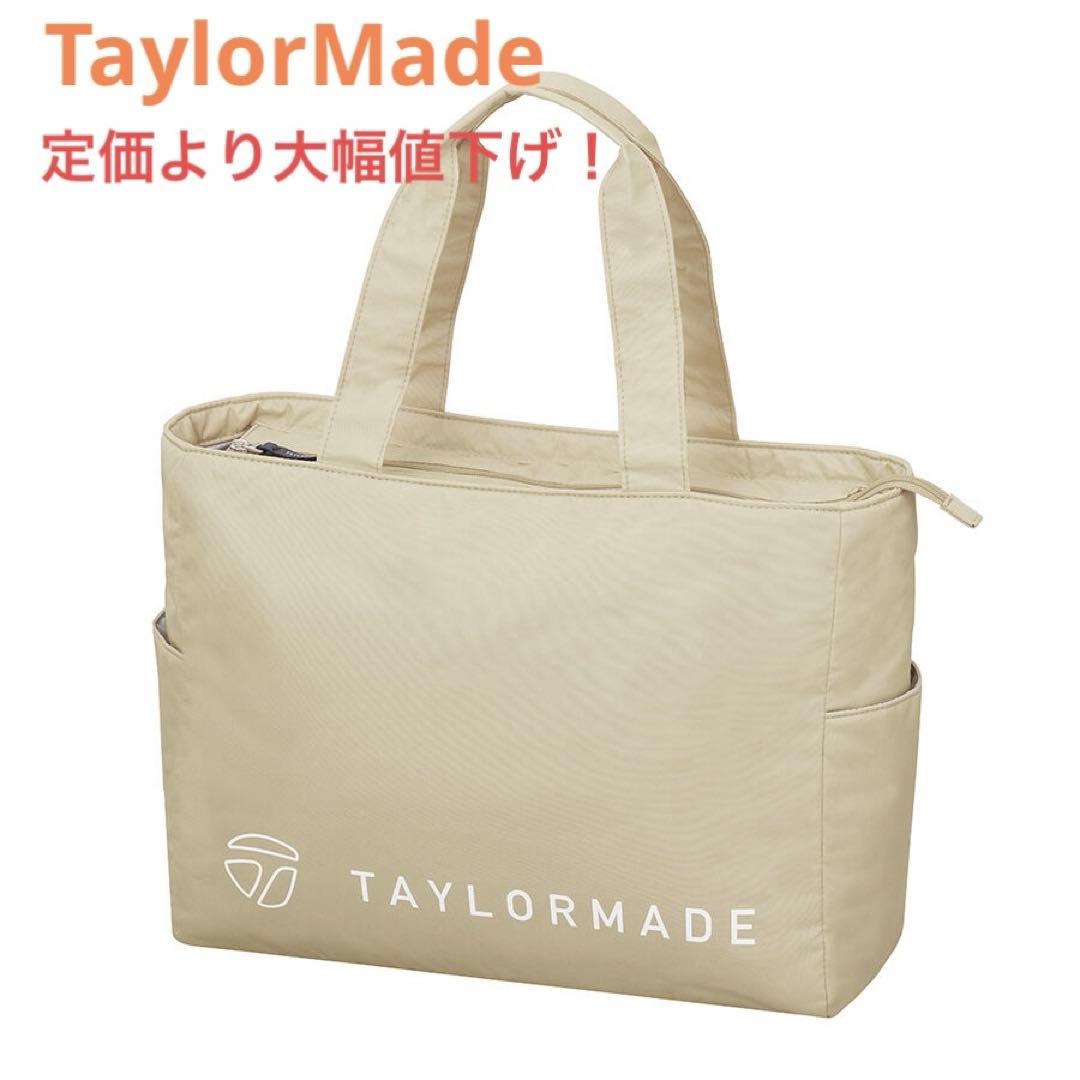 テーラーメイド ゴルフ グラフィック-T ライト トートバッグ ベージュ
