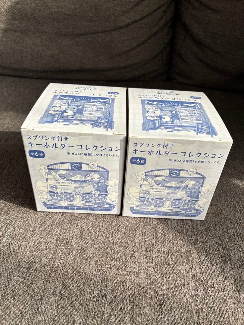 スプリング付きキーホルダーコレクション ぽけもんせんと～BOX 6種コンプリート