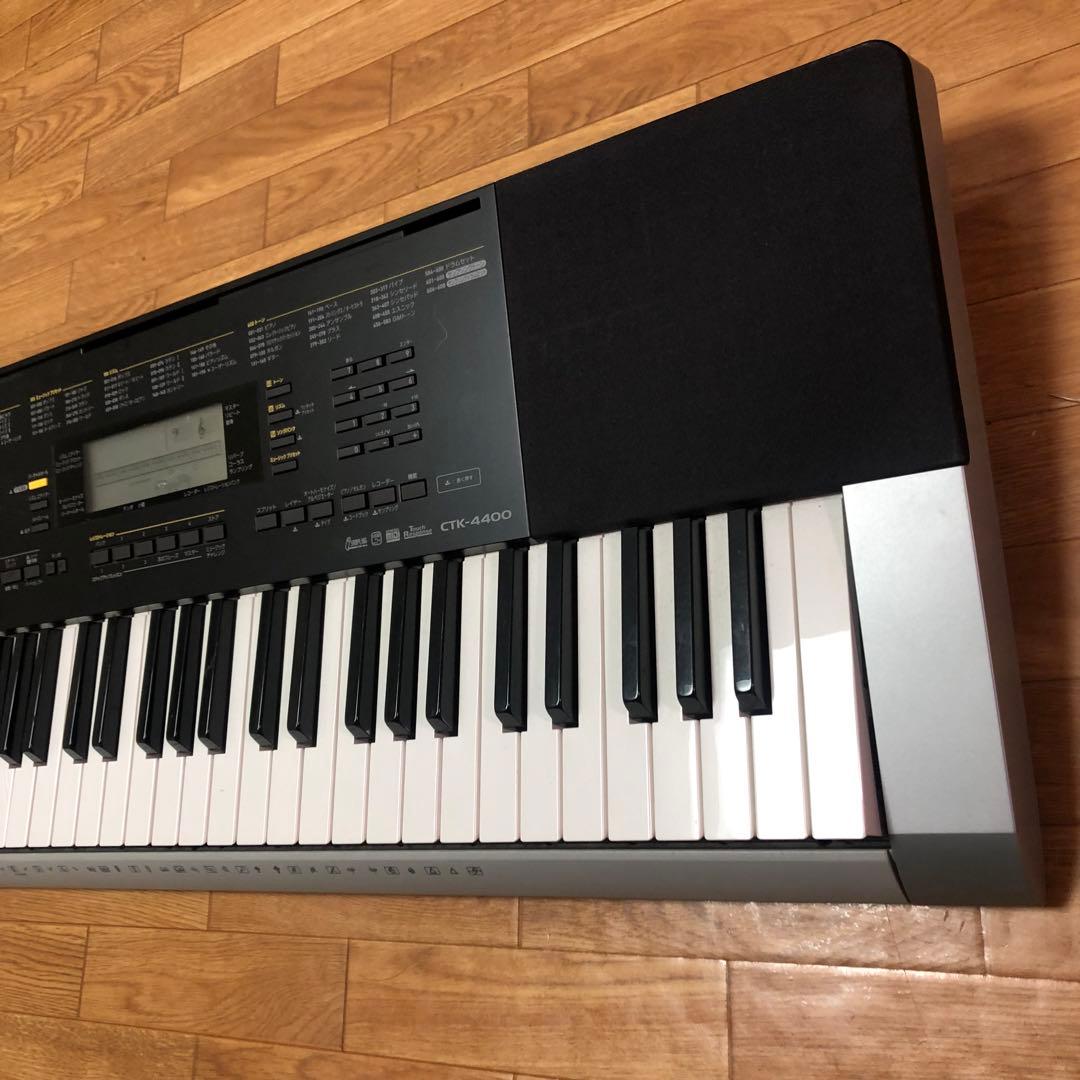 CASIO カシオ　CTK−4400電子ピアノ　キーボード　61鍵盤