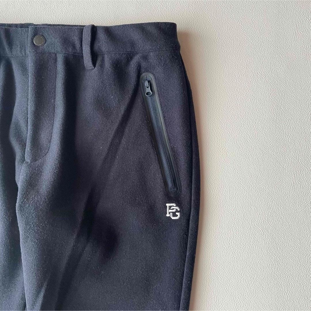 5514【美品】パーリーゲイツ スウェットパンツ ワッペン 23AW ネイビー