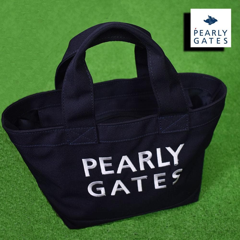 PEARLY GATES パーリーゲイツ ゴルフ カートバッグ【ネイビー】美品！