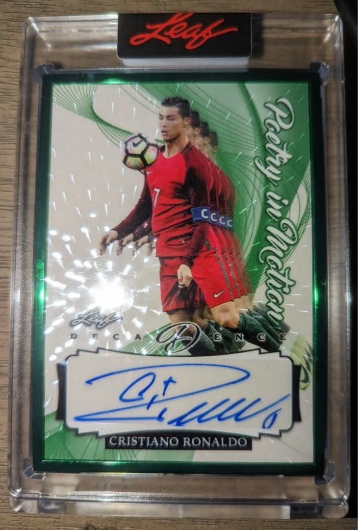 【世界限定4枚 】Cristiano Ronaldo直筆サインカード ロナウド