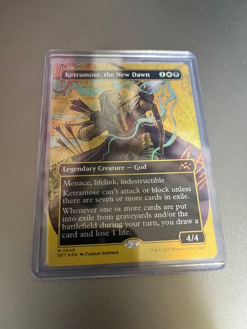 新たな夜明け、ケトラモーズ　英語　ファーストプレイス　foil 霊気走破