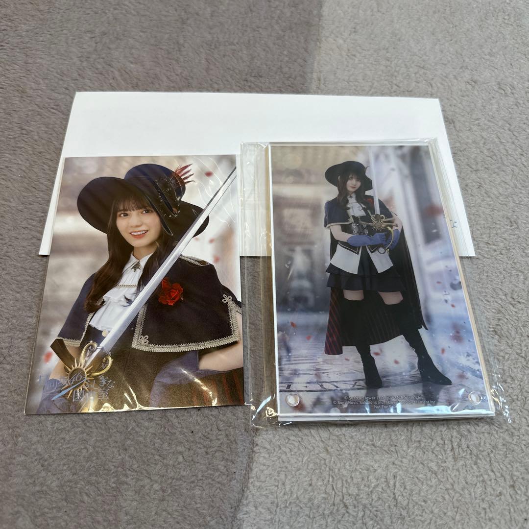 「日向坂46とふしぎな図書室」怪盗 アクリルアートパネル 小坂菜緒
