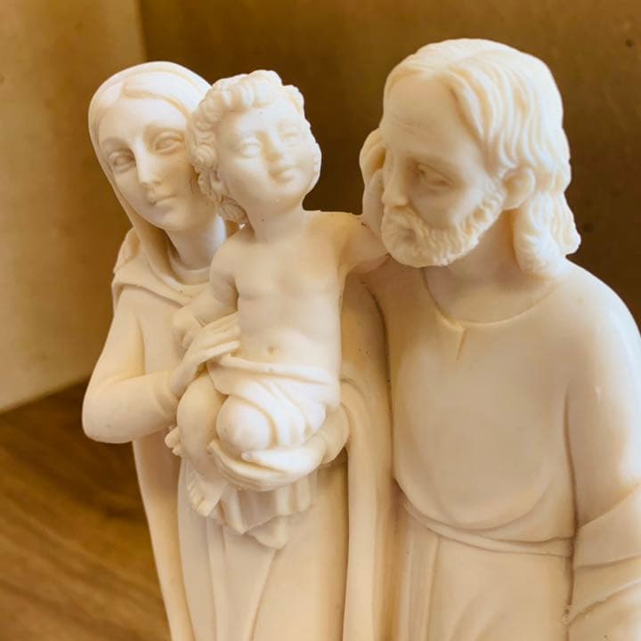 G.RUGGERI 聖家族 彫像 彫刻 カトリック教会 聖母マリア ヨセフ