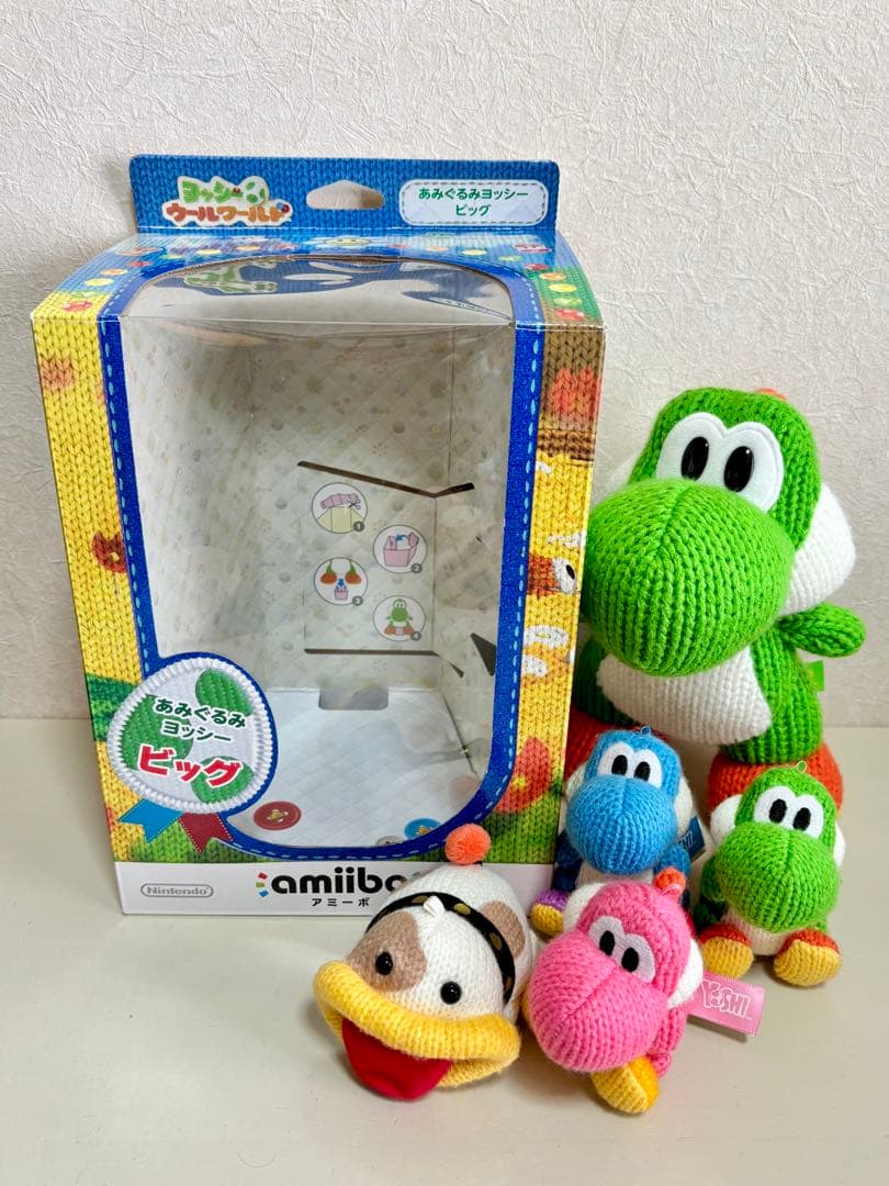 【Yuyu】amiibo ヨッシー あみぐるみ ウールワールド ポチ