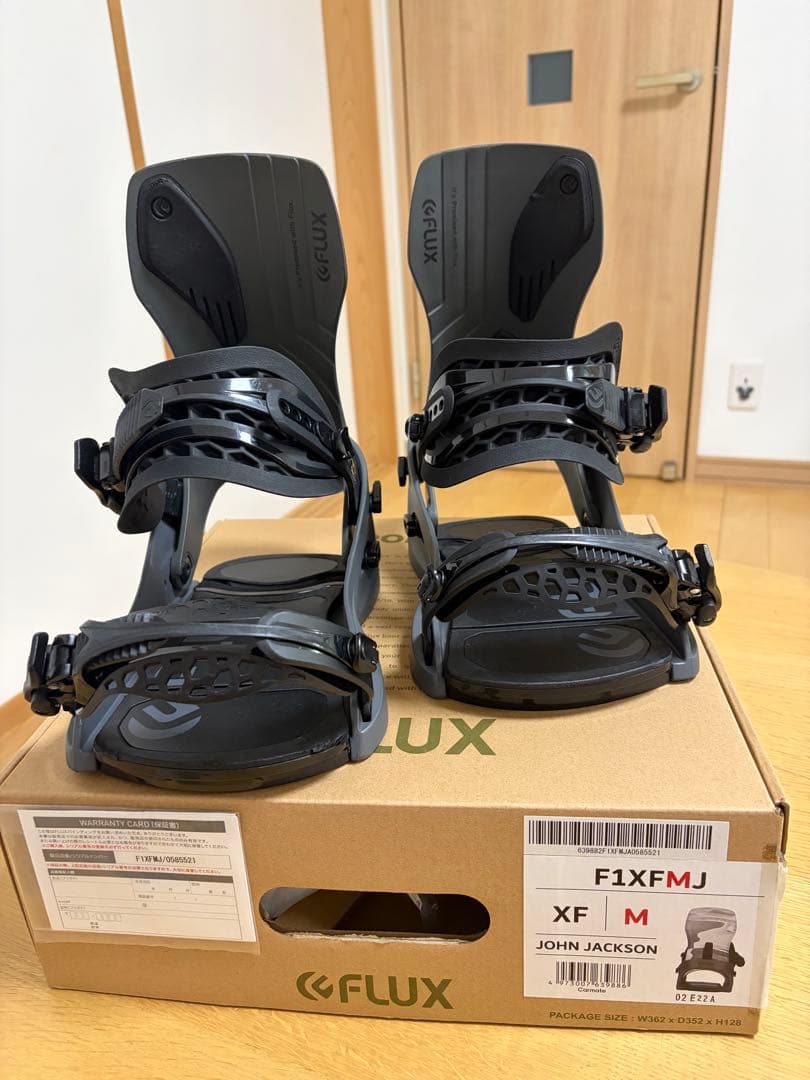 FLUX XF JOHN JACKSONグレー　サイズM【20-21モデル】