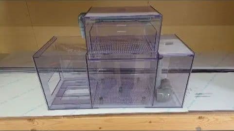 マルちゃん専用　60アクリル水槽用上部フィルター　レイシーポンプ