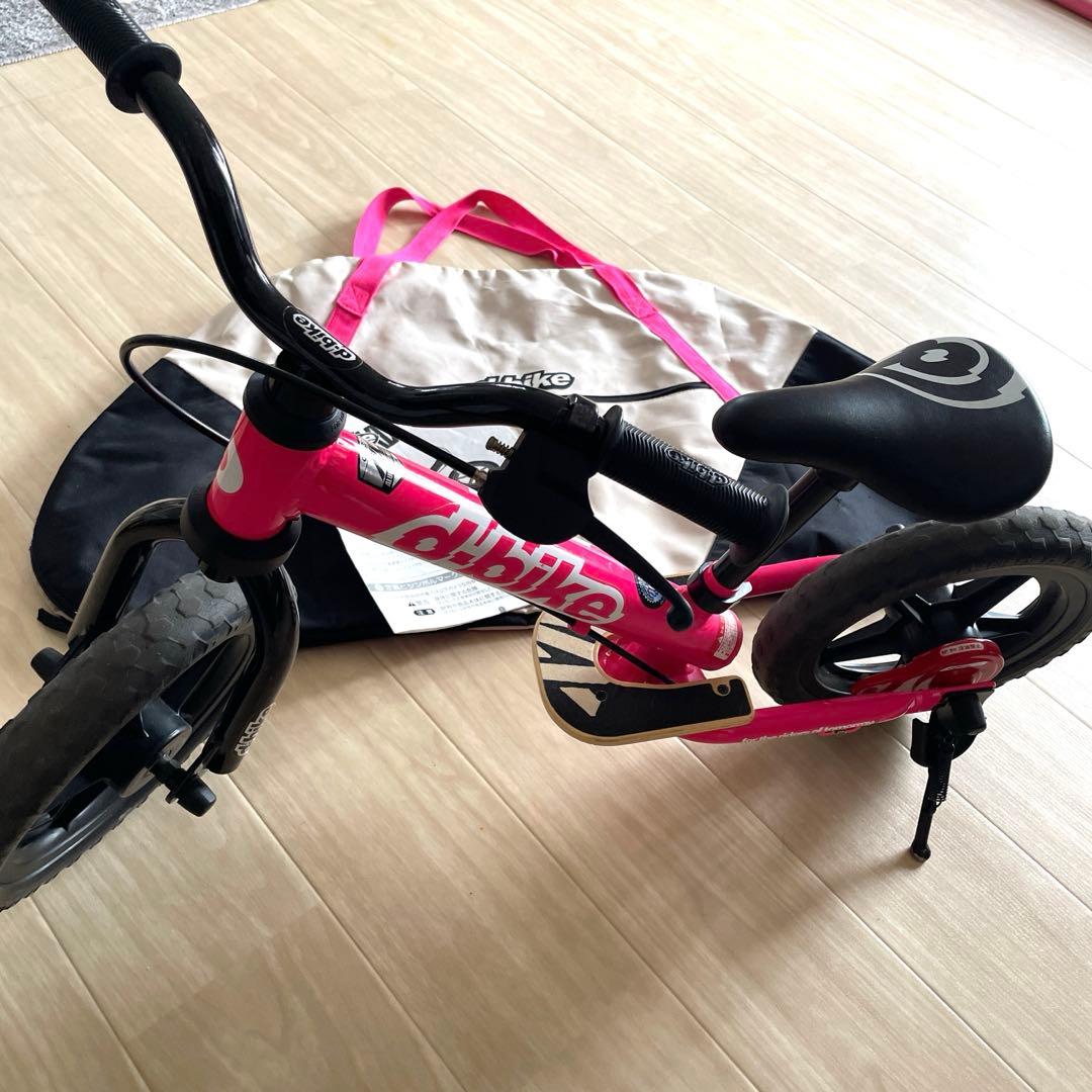 ディーバイク　d-bike ピンク　キャリーバック付き