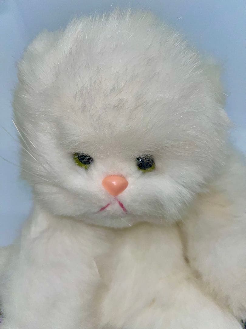 レトロ オオイケ ペルシャ猫 ぬいぐるみ