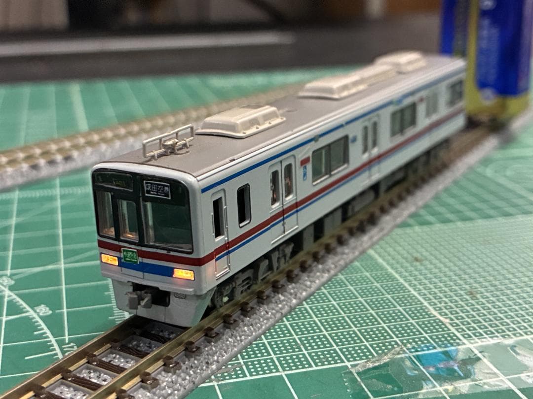 [ジャンク品]グリーンマックス京成3400形　8両セット