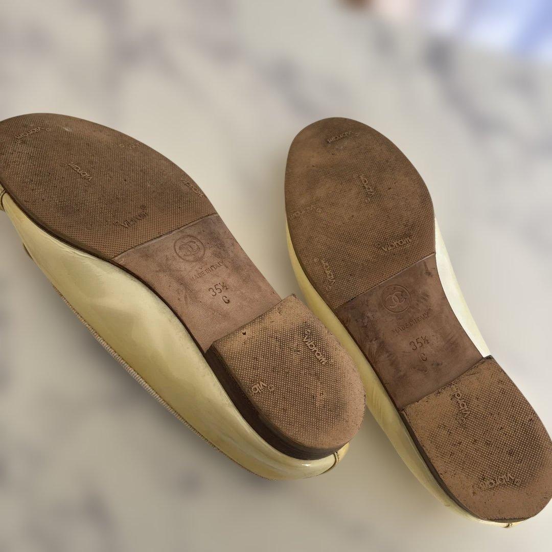 CHANEL ココマーク　バレエシューズ　バレリーナ　シャネル　スニーカー