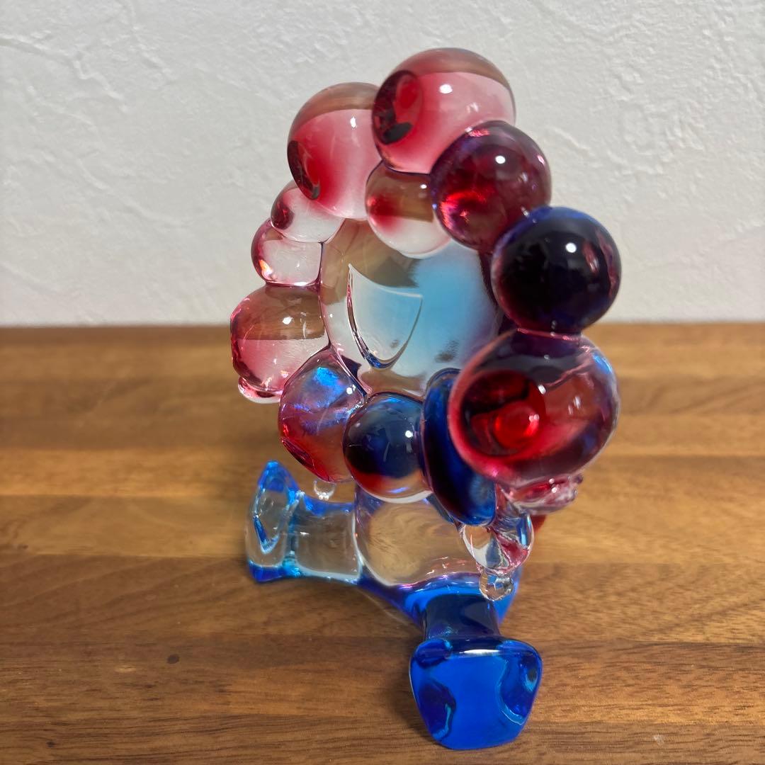 EXPO2025 ミャクミャク　クリアフィギュア / レッド×ブルー