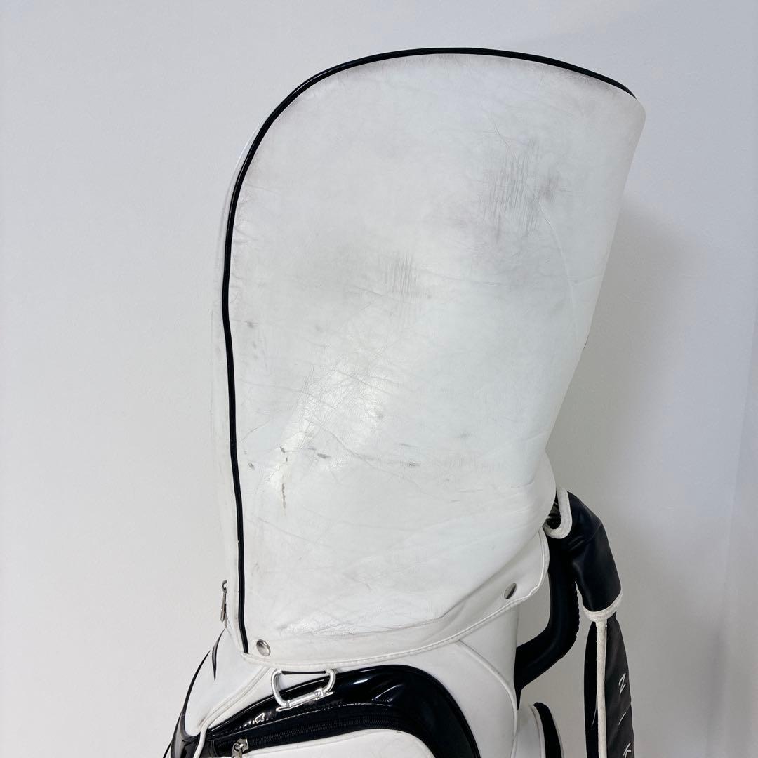 完売品希少　ナイキ　ゴルフ　ホワイト　ド迫力 キャディバッグ NIKE