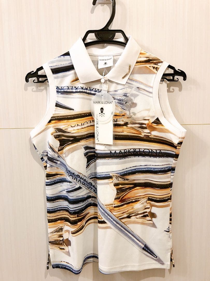 今がお得！可愛い♡【新品未使用タグ付き】マーク&ロナノースリーブ　38