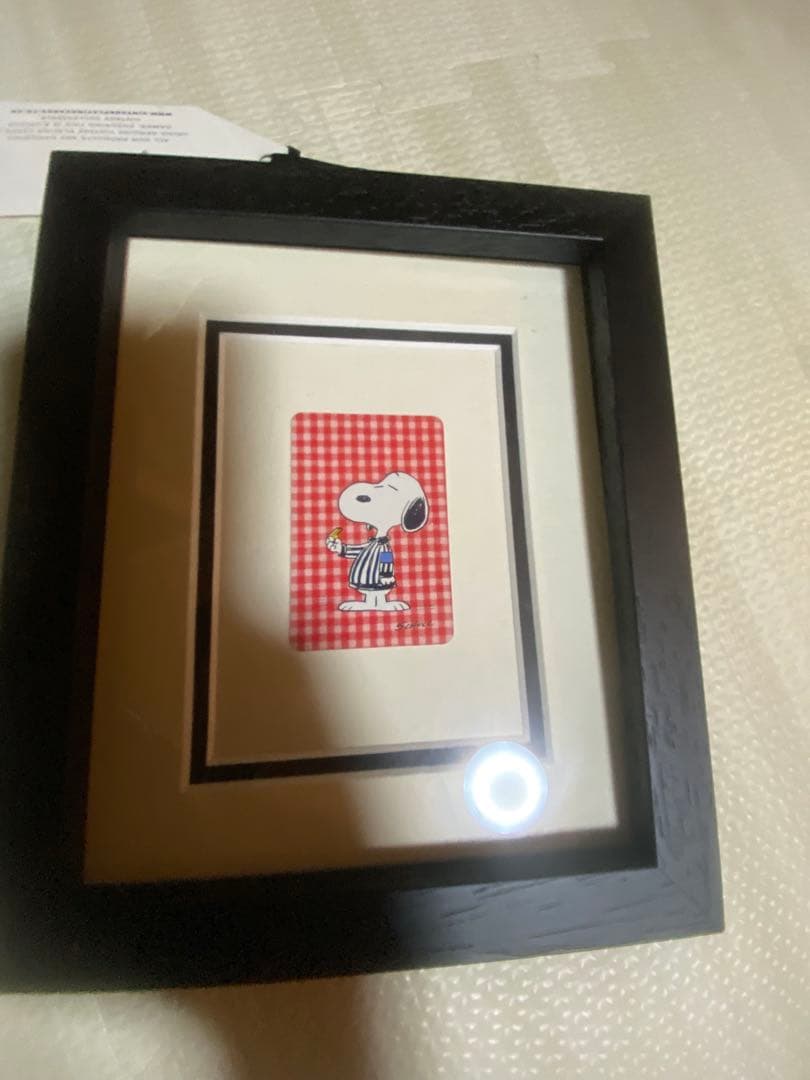 スヌーピー アート フレーム付き