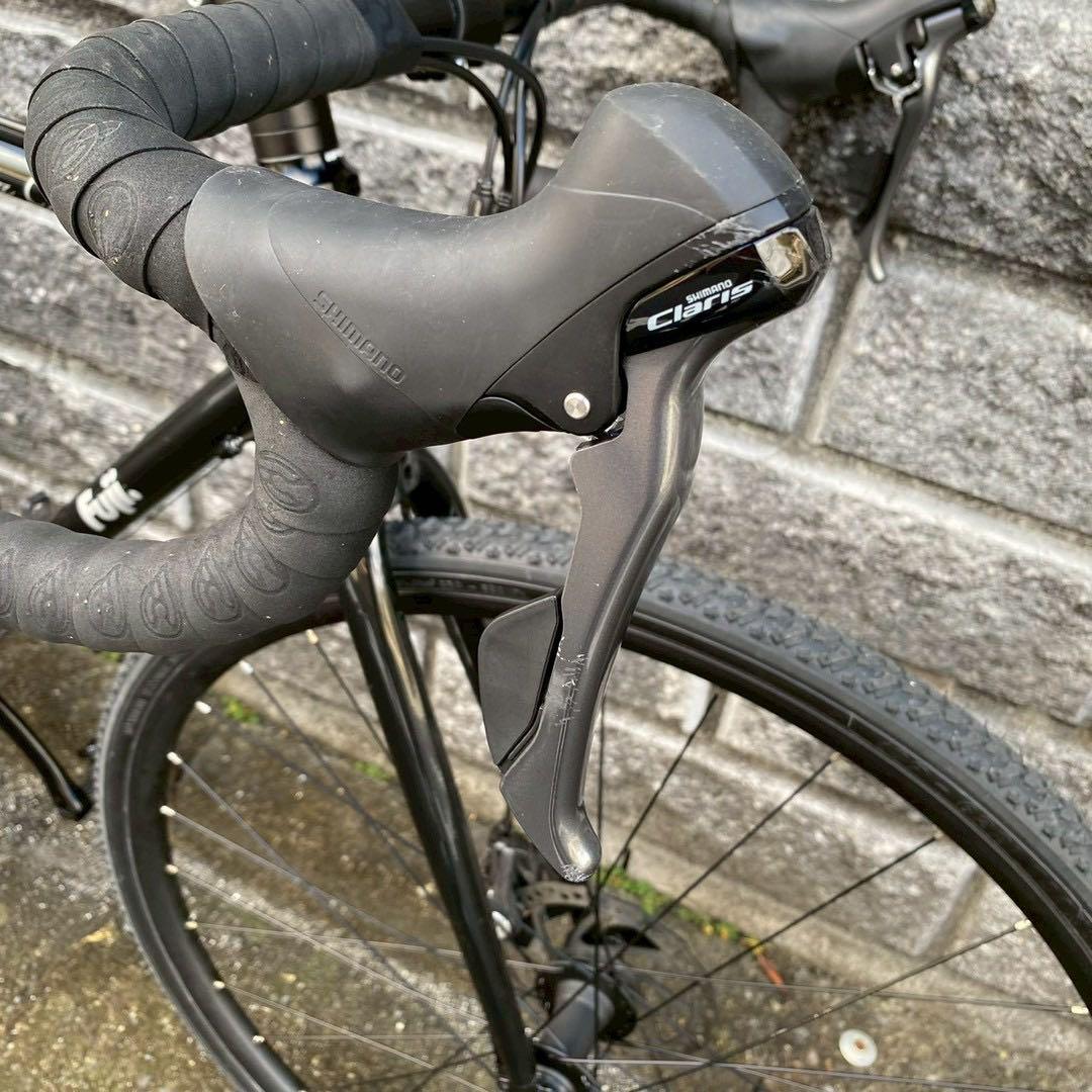 FUJI フジ feather CX+ 2019 ブラック 54 シクロ 美品