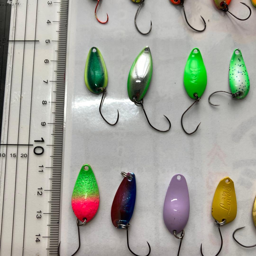 管釣りスプーン90個詰め合わせ　ブランド各種