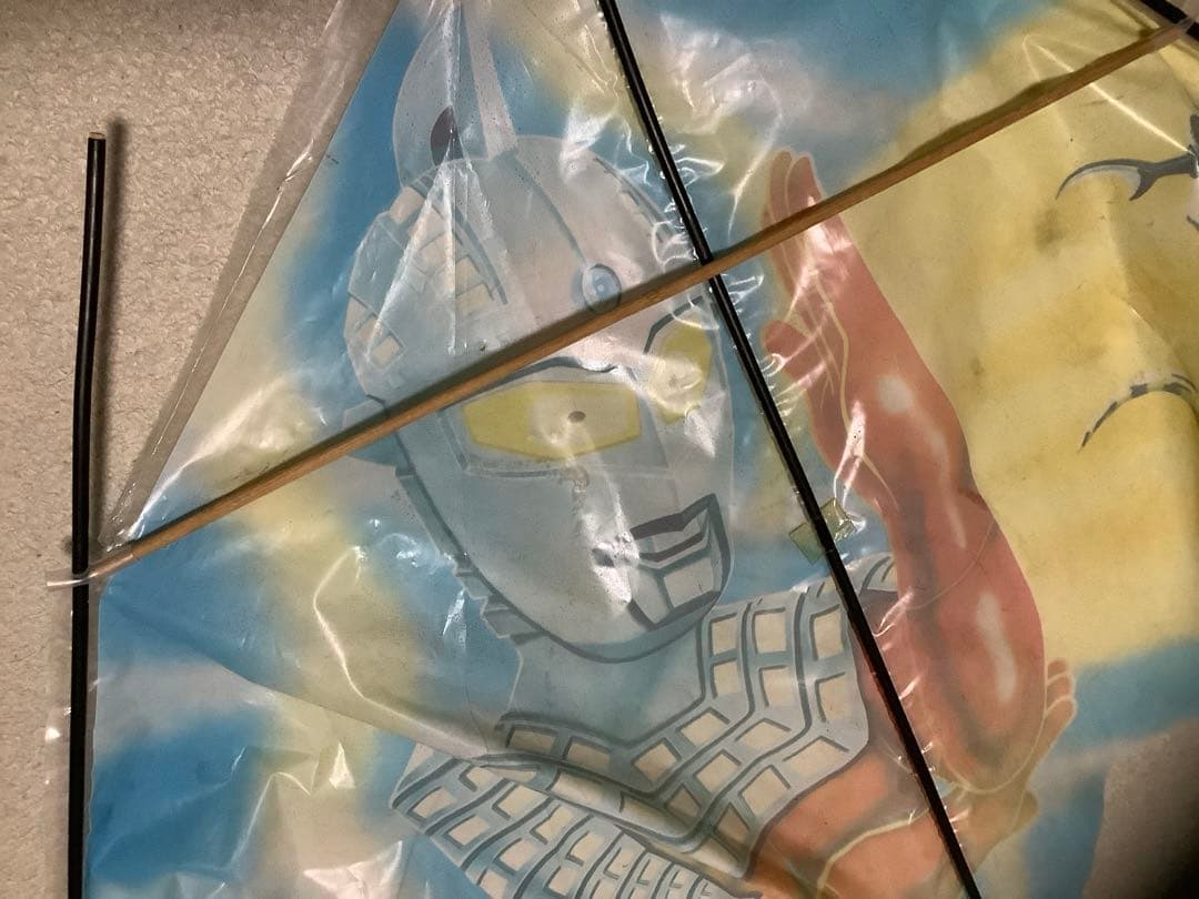 ウルトラセブン　カイト　凧　ジャンク　レア　レトロ