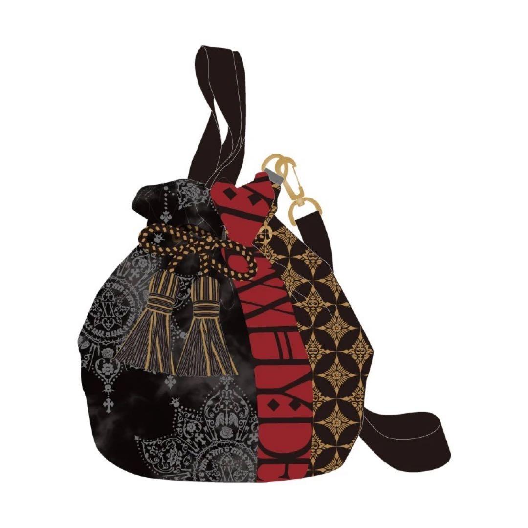 HYDE 和柄3点セット　サンダル　マスク　巾着