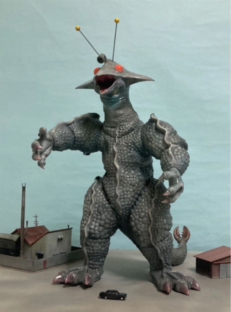 宇宙大怪獣 ギララ [カスタム品] + DVD + 工場 + ミニカー　レア