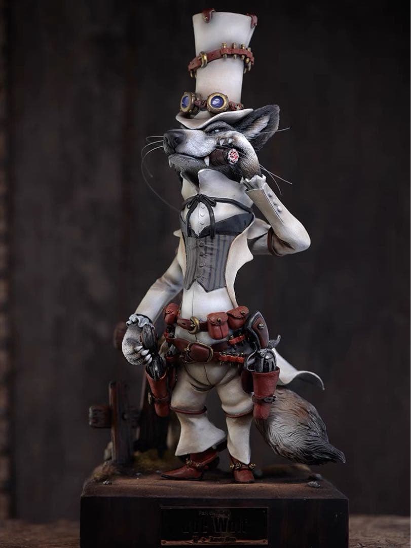 デザイナーズトイ 鎌田光司 荒野の狼 VIP トレトイフィギュア