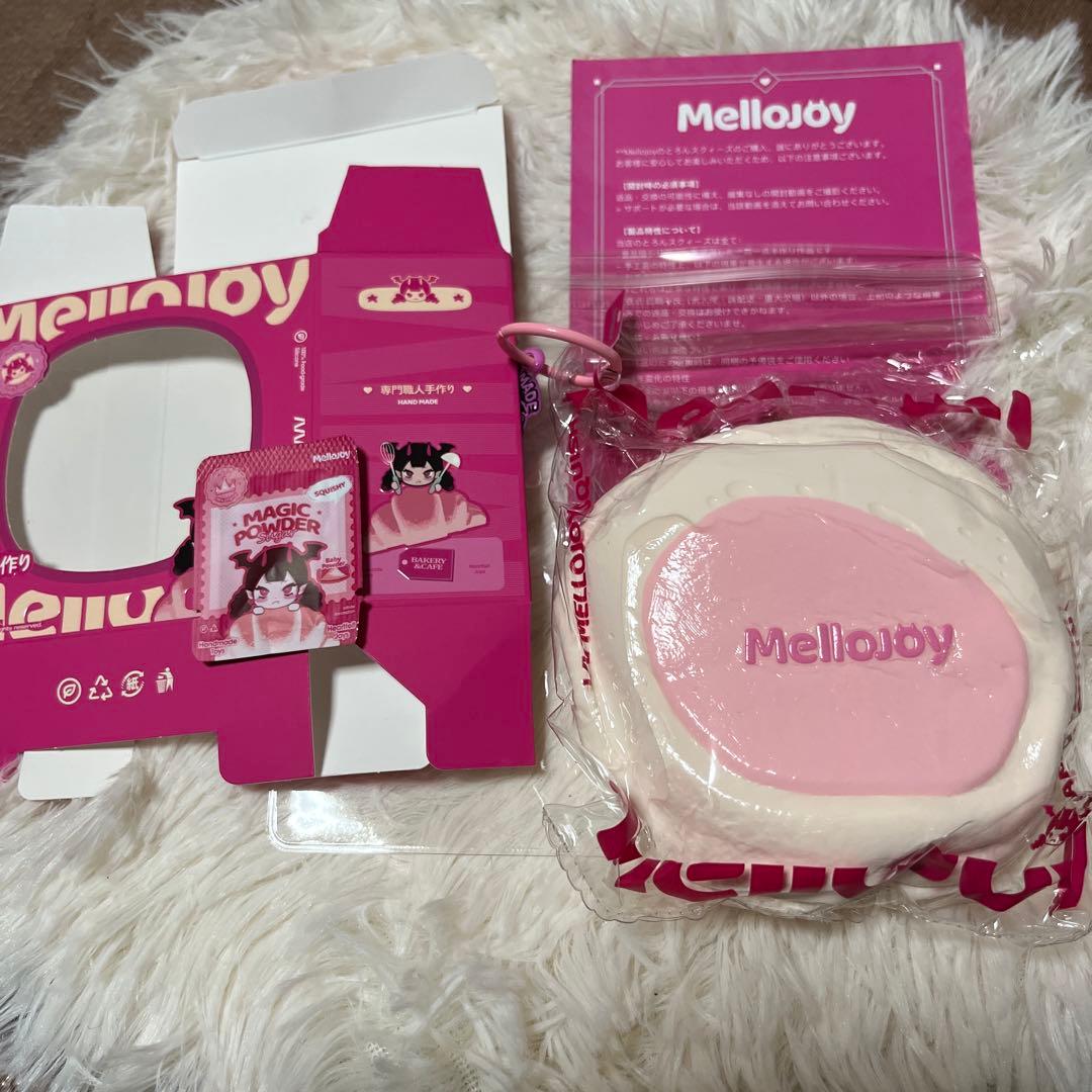 メロジョイ　Mellojoy パンケーキ　スフレ　ピンク