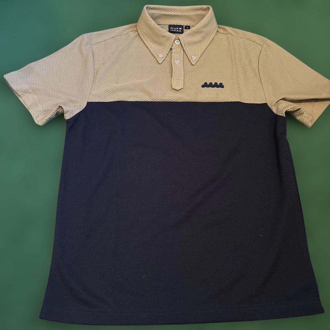 muta ポロシャツ4(S)ベージュ