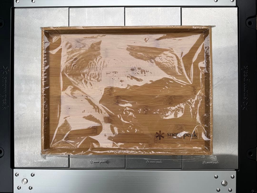 スノーピーク　オリジナル竹製トレー　L