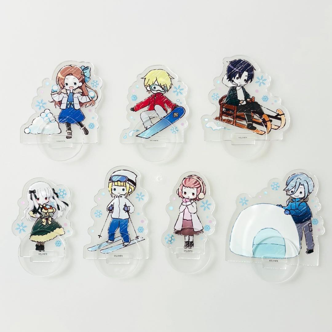 はめふら 乙女ゲームの破滅フラグ グラフアート 雪遊び アクリルスタンド 7種