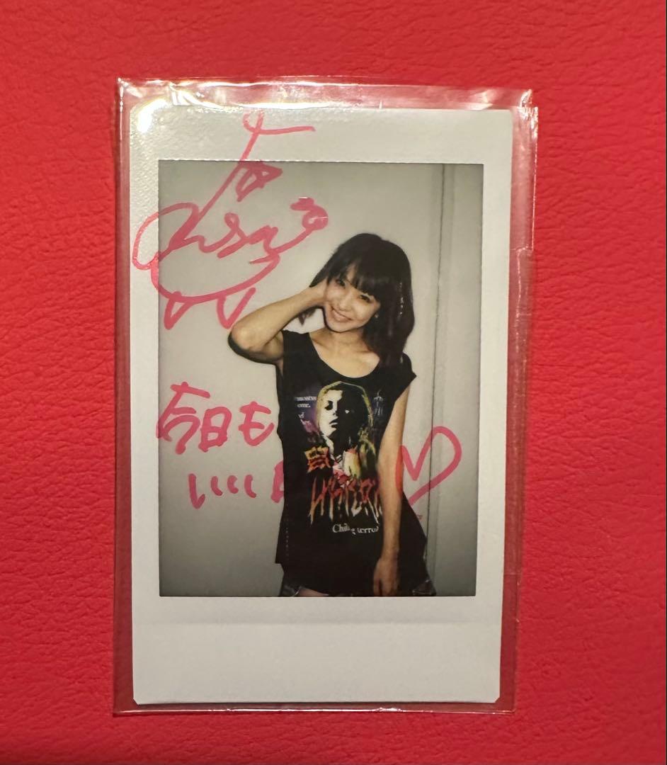 【激レア】LiSAチェキ　直筆サイン入り