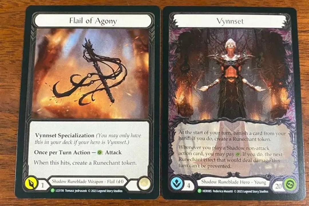 マジック：ザ・ギャザリング Vynnset Flail of Agony cold foil CF