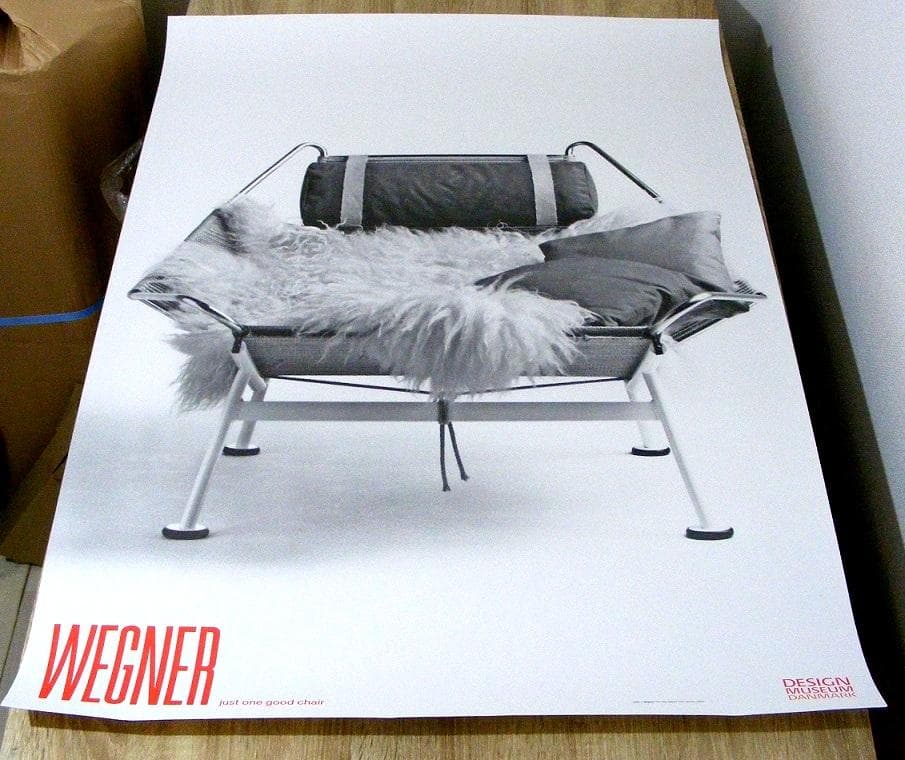 Hans J. Wegner Design Museum 2014年ポスター