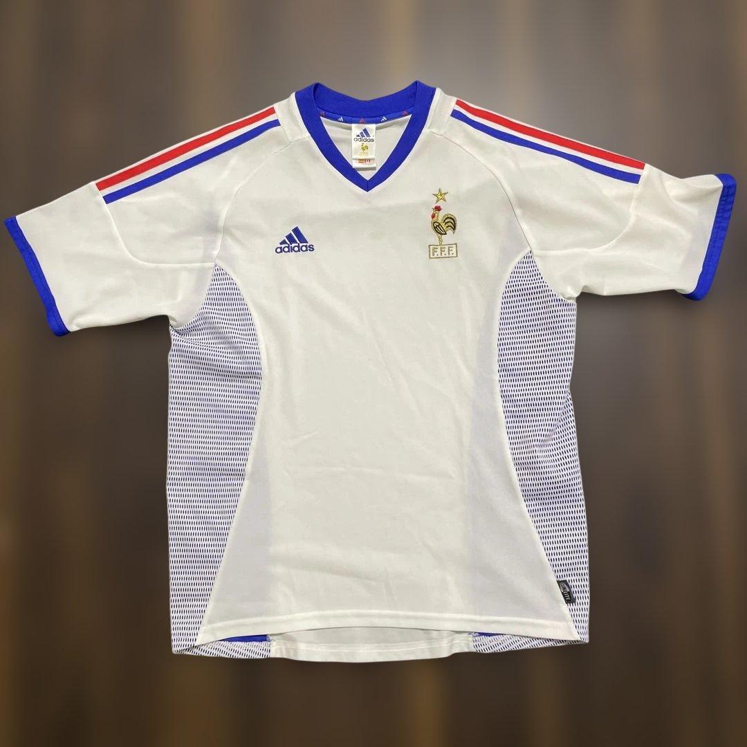 adidas アディダス 2002 サッカー フランス アウェー ユニフォーム