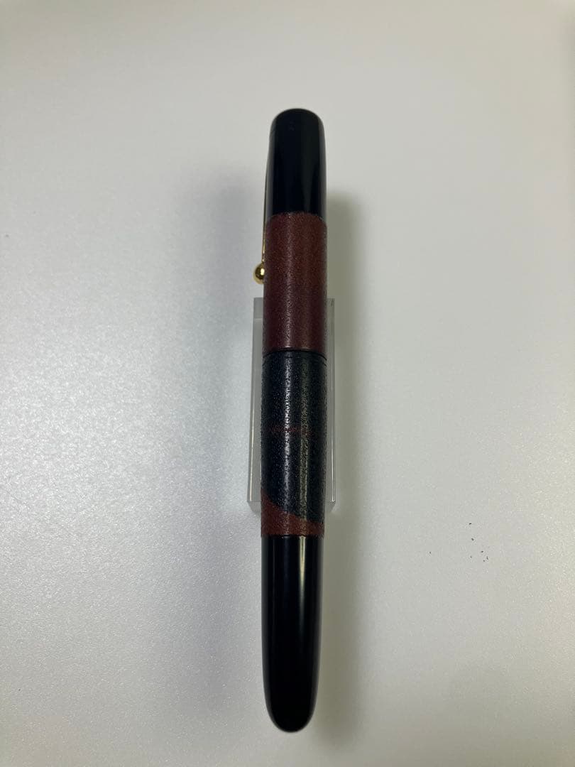 大橋堂　OHASIDO　乾漆塗仕上げ　赤富士　大型　B-nib　万年筆